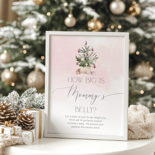 Poster Winter rose quelle taille est l'affiche de jeu ven