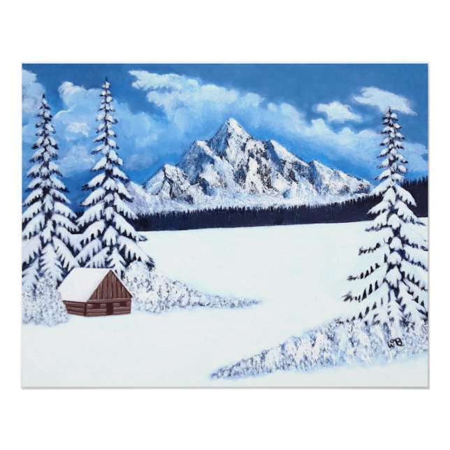 Poster Winter Wonder Glossy (Devant)