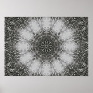 Poster Winter's Mandala