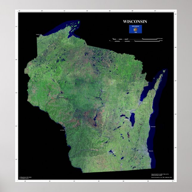 Poster Wisconsin (Devant)