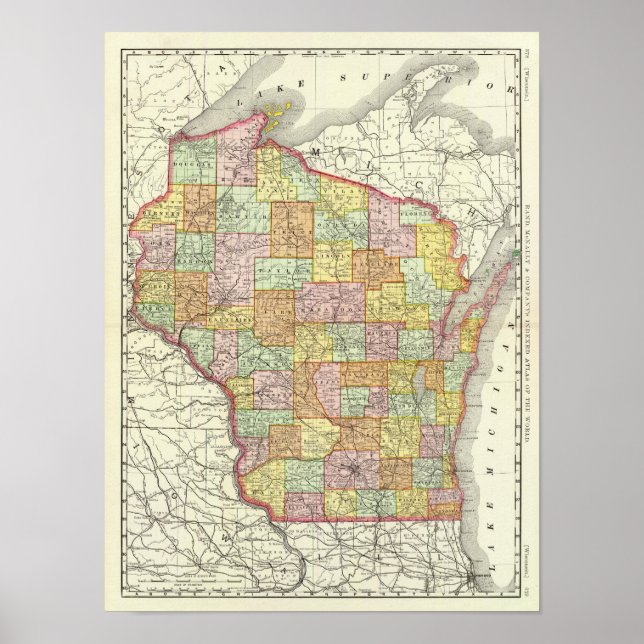 Poster Wisconsin (Devant)