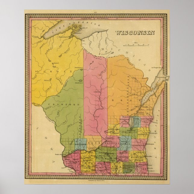Poster Wisconsin 7 (Devant)