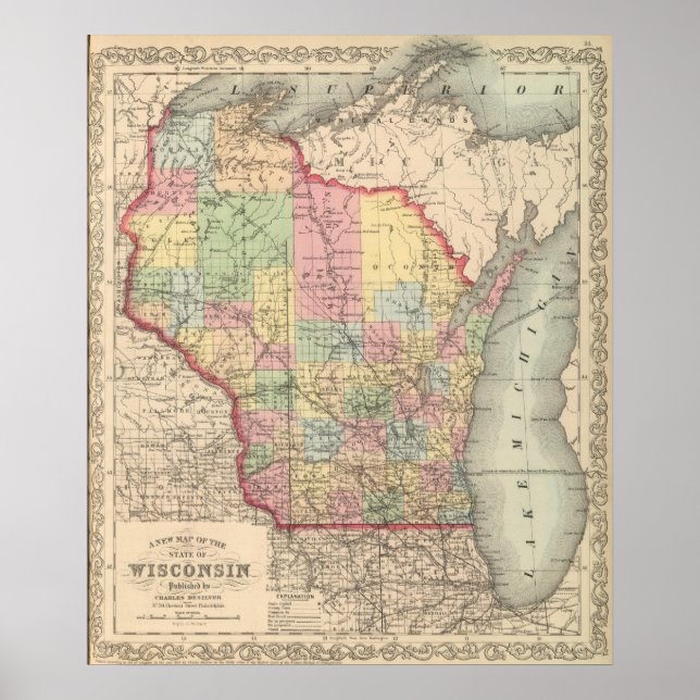 Poster Wisconsin 7 (Devant)