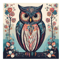 Wise Whimsy Owl Téléchargeable