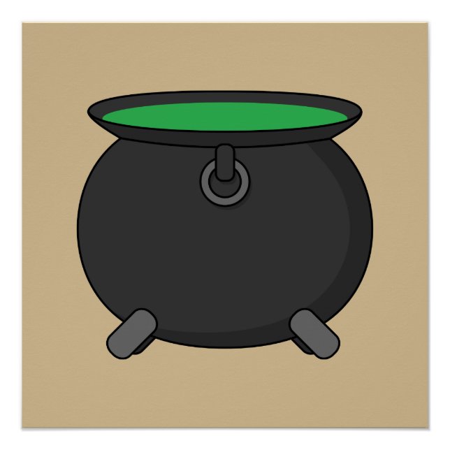 Poster Witch Cauldron (Devant)