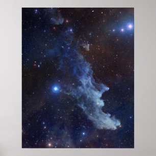 Poster Witch Head nebula espace NASA astronomie