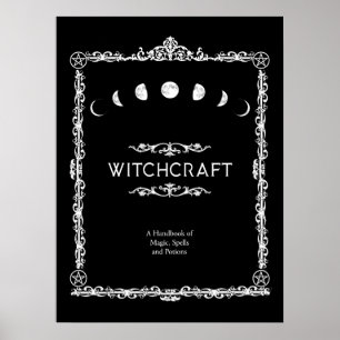 Poster Witchcraft A Handbook of Magic Spells and Potions