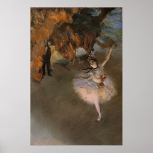 Poster With Edgar Degas Painting