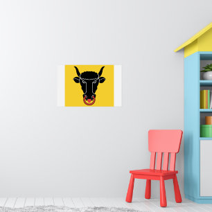 Poster with Flag of Uri, Switzerland