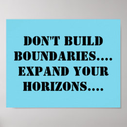 Poster with insipirng message