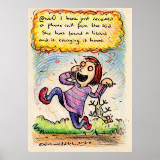 Poster @wo0 irkafirka print