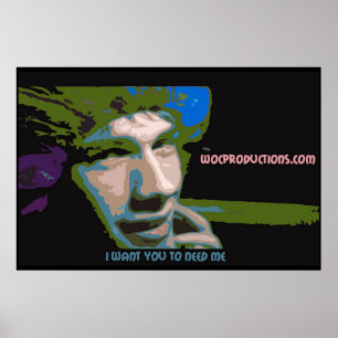Poster WOC de fonctionnaire je veux que vous ayez besoin