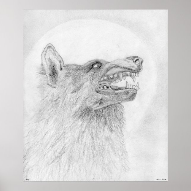 Poster Wolf (Devant)