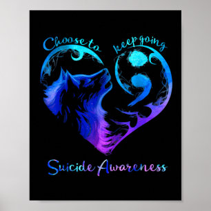Poster Wolf Choisit De Continuer À Se Sensibiliser Au Sui