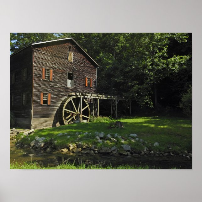 Poster Wolf Creek Grist Mill (Devant)