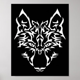 Poster Wolf I Predator Mystic Chien Tattoo Cadeau