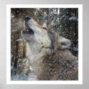 Poster Wolf Song - Pastel
