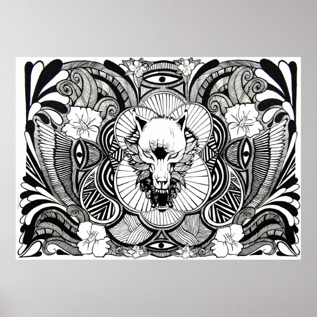 Poster Wolfen (Devant)