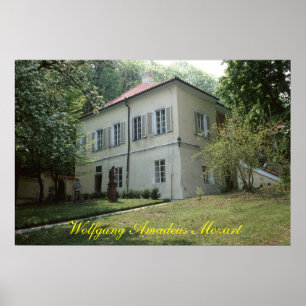 Poster Wolfgang Amadeus Mozart