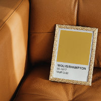 Wolverhampton Wolf Gold - Bordure blanche