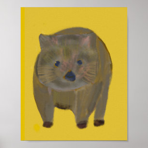 Poster Wombat