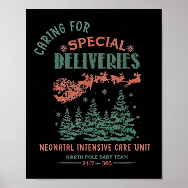 Poster Women Caring For Special Deliveries Nicu Nurse Chr (Devant)