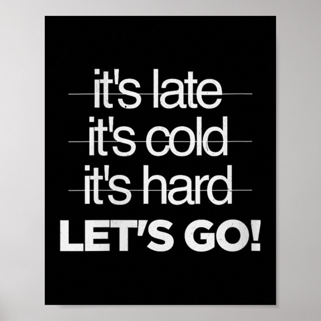 Poster Womens Great Motivational Discipline Workout No Ex (Devant)