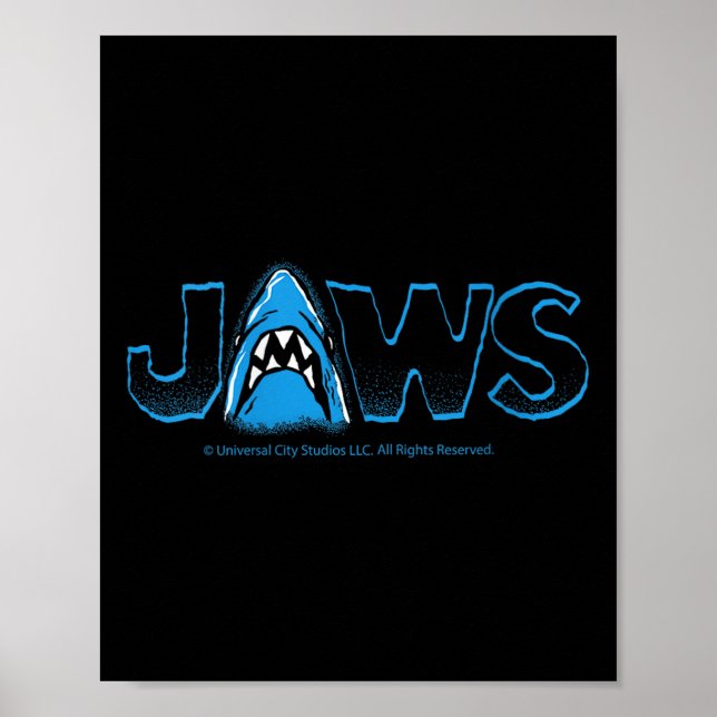 Poster Womens Jaws 2025 Clic Shark Movie Icon Design V-ne (Devant)