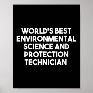 Poster Womens Worlds Best Science De l'environnement Et