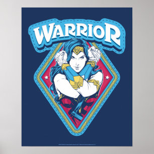 Poster Wonder Warrior Graphic