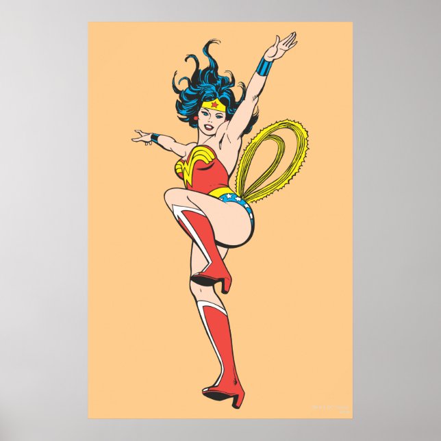 Poster Wonder Woman Bras levés (Devant)
