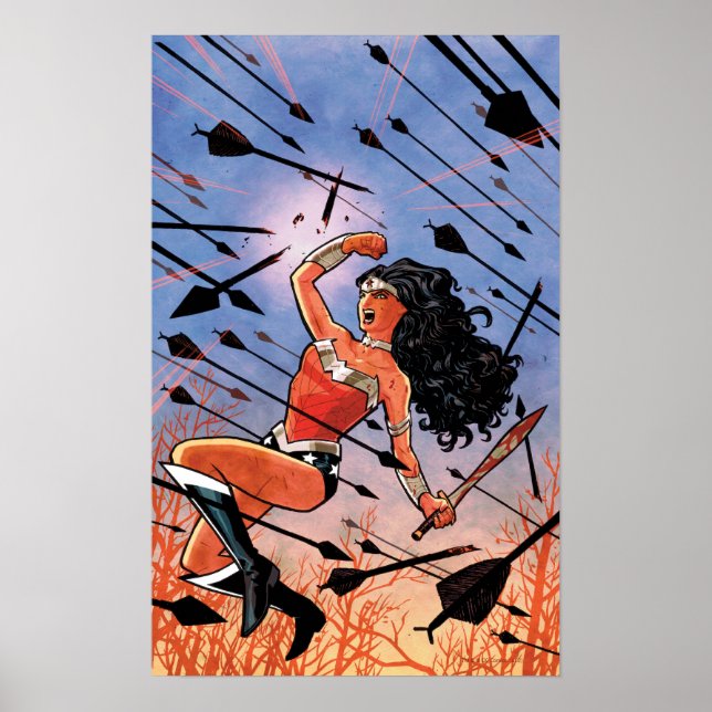 Poster Wonder Woman Couverture #1 (Devant)