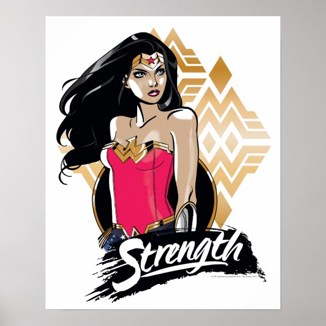 Poster Wonder Woman Force (Devant)