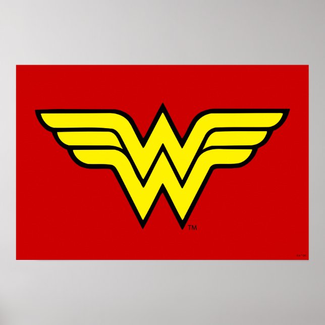 Poster Wonder Woman | Logo classique (Devant)
