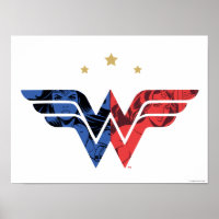 Wonder Woman Moderne & Retro Reic Comic Overlay Lo