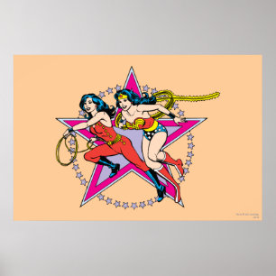 Poster Wonder Woman Star Arrière - plan