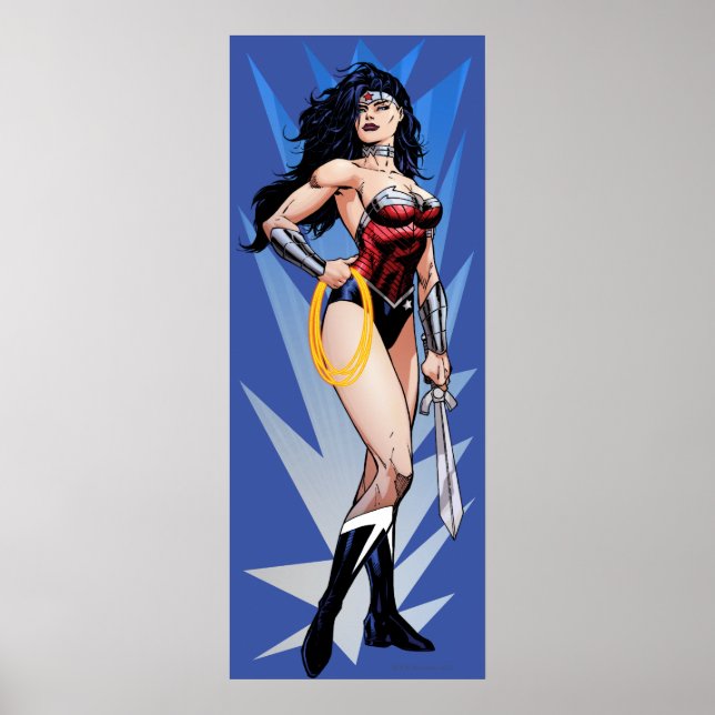 Poster Wonder Woman & Sword (Devant)