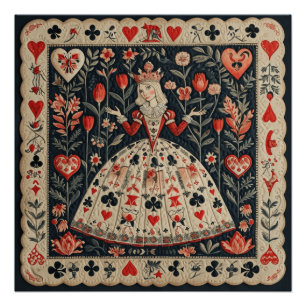 Poster Wonderland Queen of Hearts : Décret royal