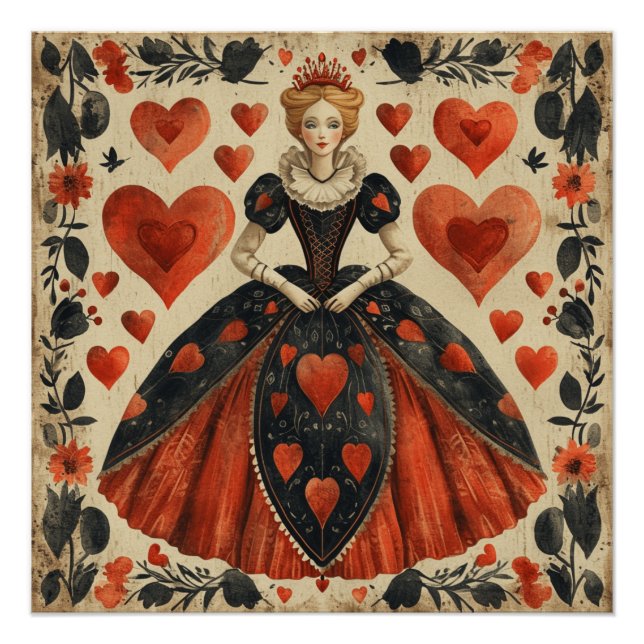 Poster Wonderland Reine des Coeurs : Dictateur des Coeurs (Devant)