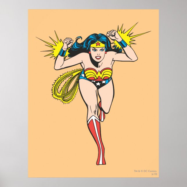 Poster Wondwen Wondwoman Glowffs (Devant)