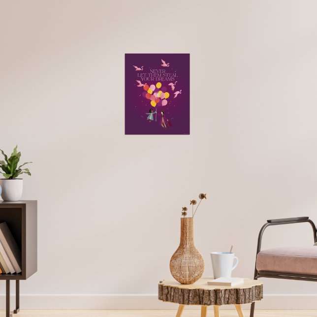 Poster Wonka "Ne les laissez jamais voler vos rêves" (Salon 3)