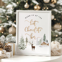 Woodland Se réchauffer à la barre de chocolat chau