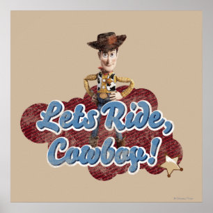 Poster Woody : Voyons, Cowboy