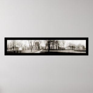 Poster Wooster College OH Photo 1910