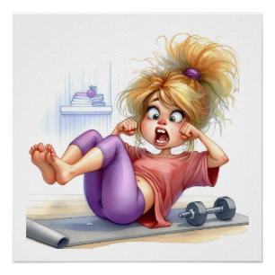 Poster WORK IT - Exercice