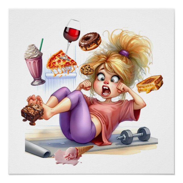 Poster WORK IT - Exercice (Devant)