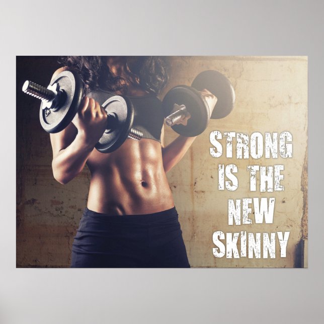 Poster Workout Motivational (Devant)
