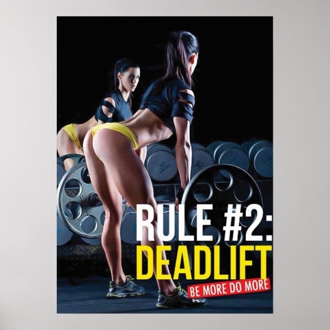 Poster Workout Motivational (Devant)
