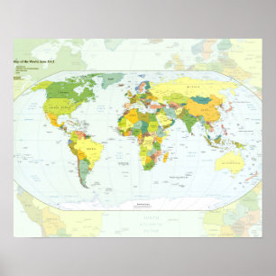 Poster world+map+globe+country+atlas
