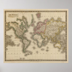 Poster World, Mercator's Projection 2